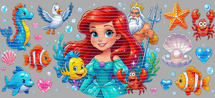 16oz Disney style-D-3139